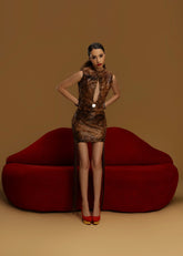 Layla Studded Mini Dress